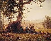 Guerrilla_Warfare (Picket Duty In Virginia) Albert Bierstadt